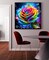 5D Roses Diamond Painting Kit for Adults & Beginners – Full Drill Round Diamond Art DIY Gem Dot Painting for Home Wall Decor, Floral Craft Kit 13.78x13.78 Inch